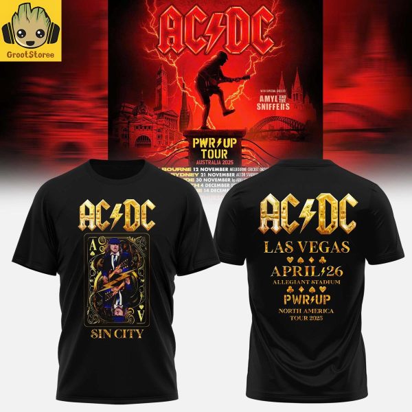 AC/DC – Power Up Tour 2025-2026 T-Shirt