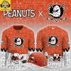 Boston Bruins Peanuts Celebrating Christmas Jersey