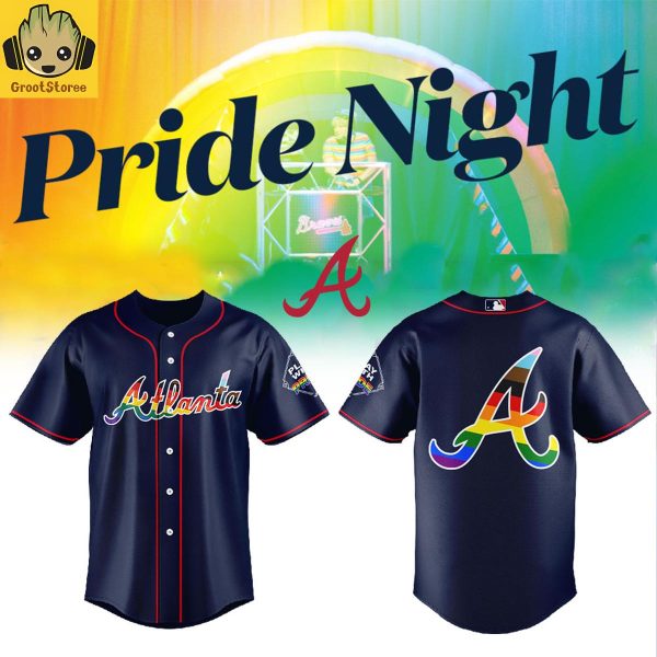 Atlanta Braves x Pride Night 2026 Baseball Jersey