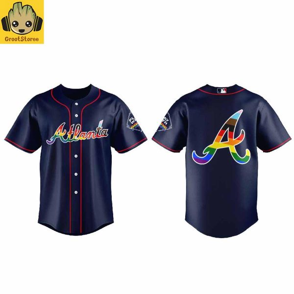 Atlanta Braves x Pride Night 2026 Baseball Jersey