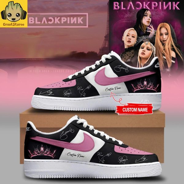 BLACKPINK – Deadline World Tour Custome Name Air Force 1 Shoes