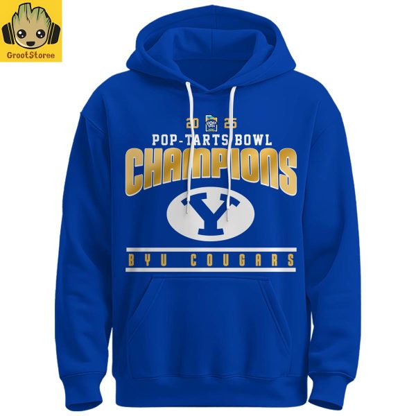 BYU Cougars Pop Tarts Bowl Champions 2025 Hoodie Shirt