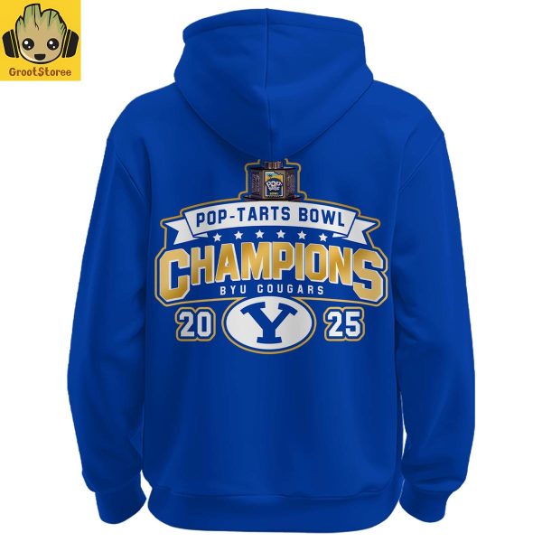 BYU Cougars Pop Tarts Bowl Champions 2025 Hoodie Shirt