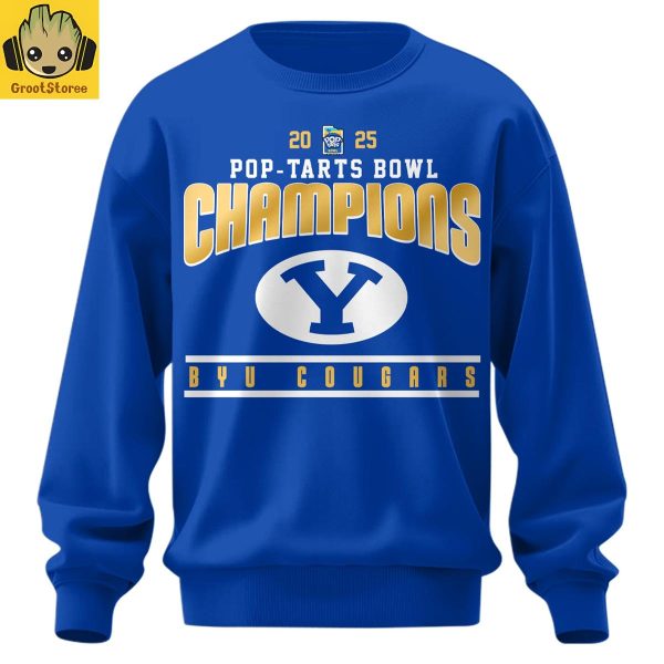 BYU Cougars Pop Tarts Bowl Champions 2025 Hoodie Shirt