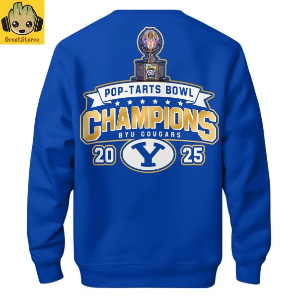 BYU Cougars Pop Tarts Bowl Champions 2025 Hoodie Shirt