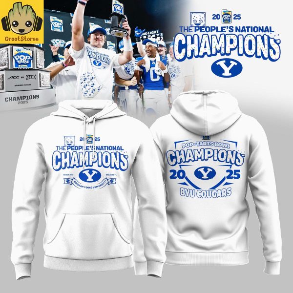 BYU Cougars Pop Tarts Bowl Champions 2025 Hoodie T Shirt