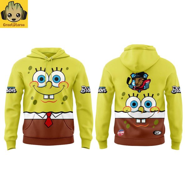 Bloomington Bison x SpongeBob SquarePants 2025 Hoodie