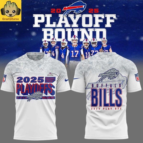 Buffalo Bills 2025 NFL Playoff Bound Hoodie T Shirt
