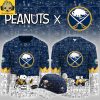 Calgary Flames Peanuts Celebrating Christmas Jersey