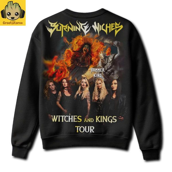 Burning Witches Witches And Kings Tour Hoodie Shirt