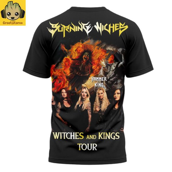 Burning Witches Witches And Kings Tour Hoodie Shirt