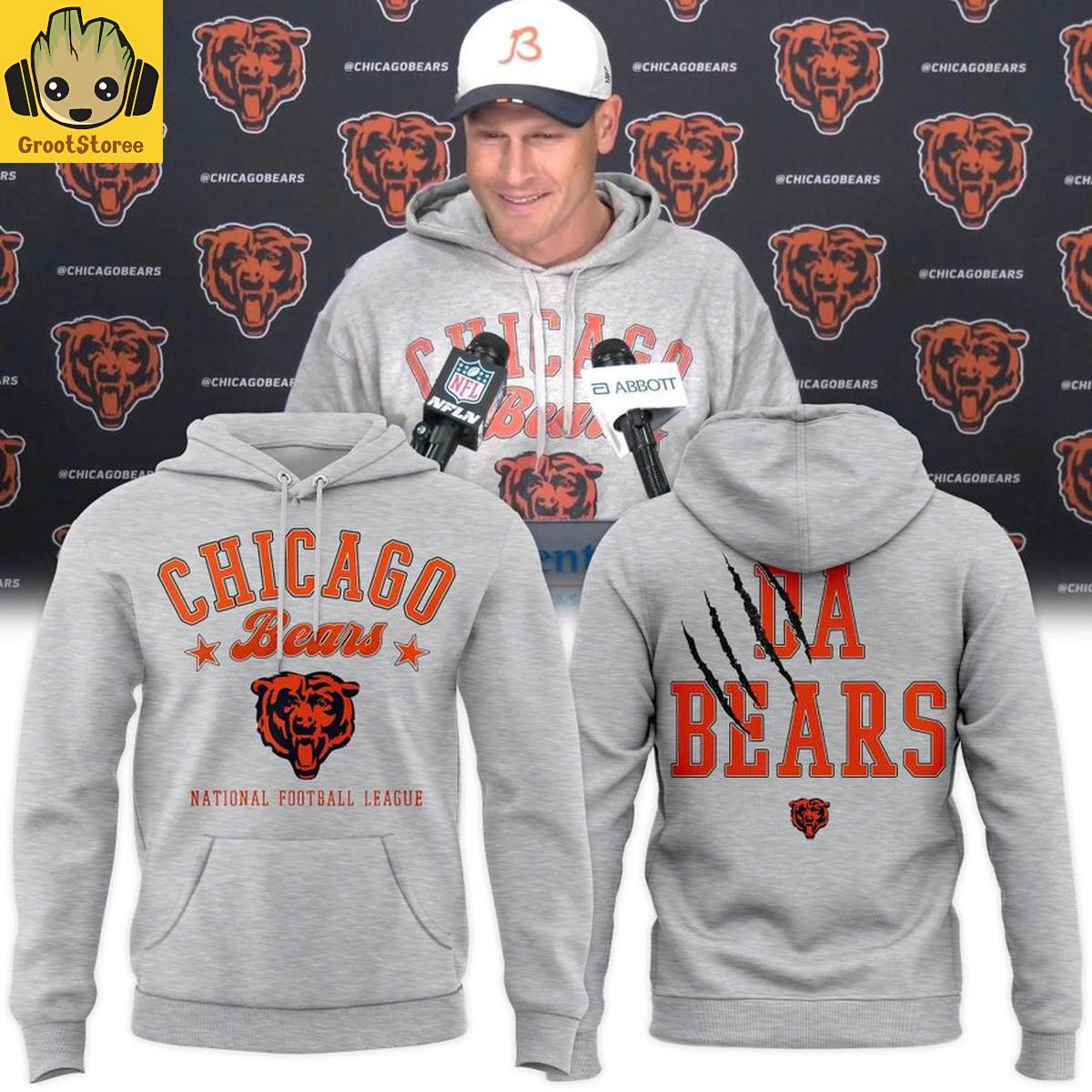 Chicago Bears x Ben Johnson Da Bears Nation 2025 Hoodie Chicago Bears x Ben Johnson Da Bears Nation 2025 Hoodie