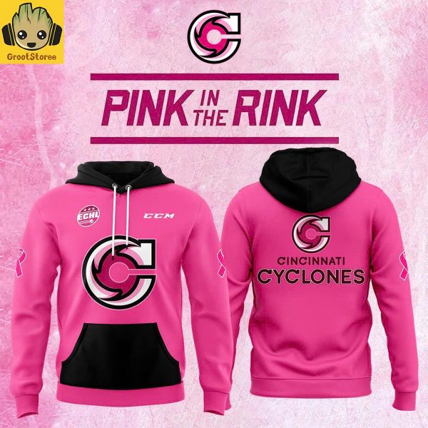 Cincinnati Cyclones x Pink in the Rink 2025 Hoodie
