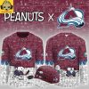 Chicago Blackhawks Peanuts Celebrating Christmas Jersey