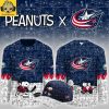 Dallas Stars Peanuts Celebrating Christmas Jersey