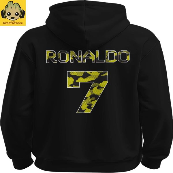 Cr7 Legacy In Football Experience Black Hoodie T Shirt