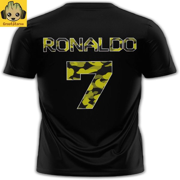 Cr7 Legacy In Football Experience Black Hoodie T Shirt