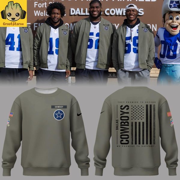 Dallas Cowboys Military Appreciation 2025 Hoodie T Shirt