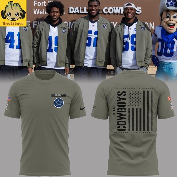 Dallas Cowboys Military Appreciation 2025 Hoodie T Shirt