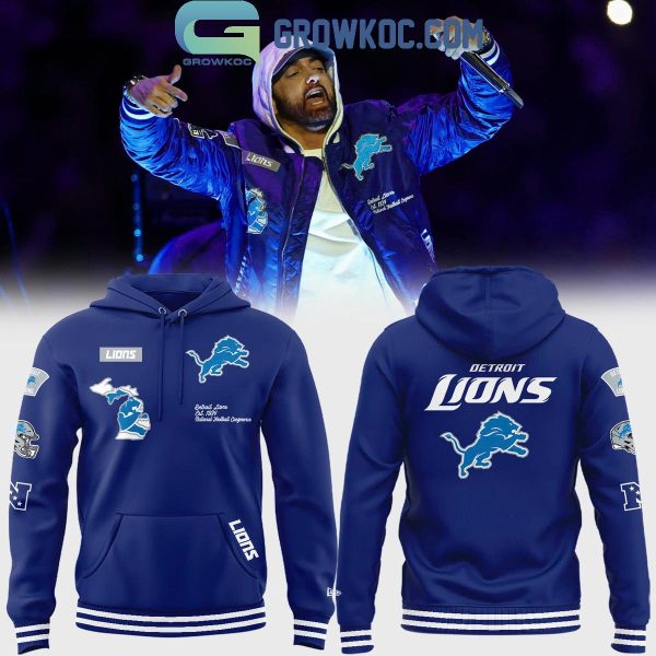Eminem Wearing Detroit Lions Hoodie 2025