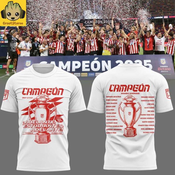 Estudiantes de La Plata Clausura Champions 2025 Hoodie T Shirt