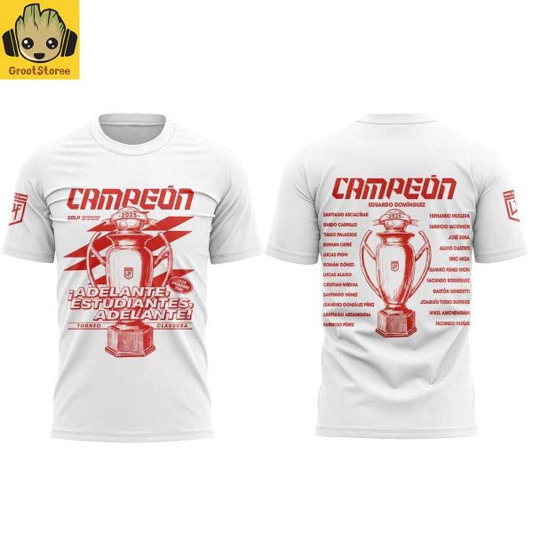 Estudiantes de La Plata Clausura Champions 2025 Hoodie T Shirt