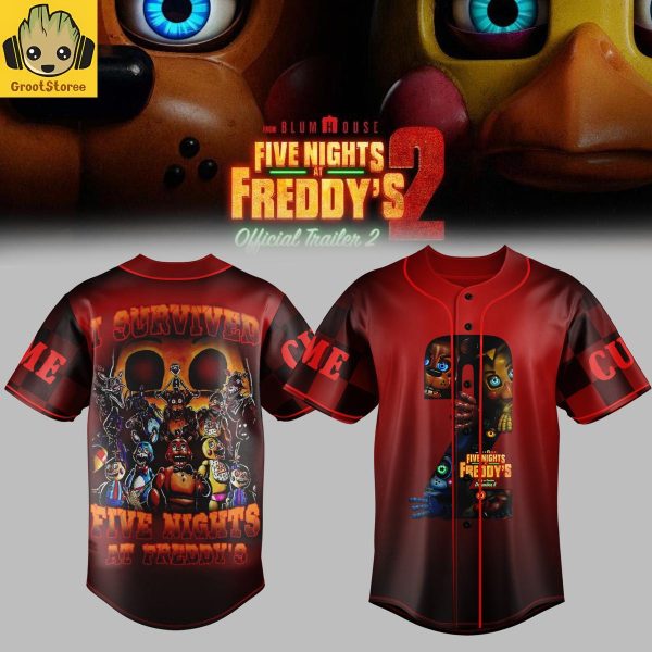 Five Nights at Freddy’s 2 Baseball Jersey