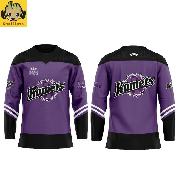 Fort Wayne Komets Fight Cancer 2026 Hockey Jersey