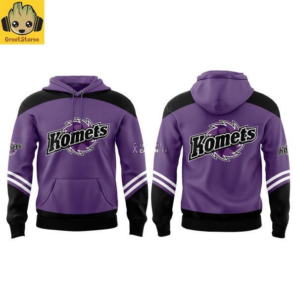 Fort Wayne Komets Fight Cancer 2026 Hoodie