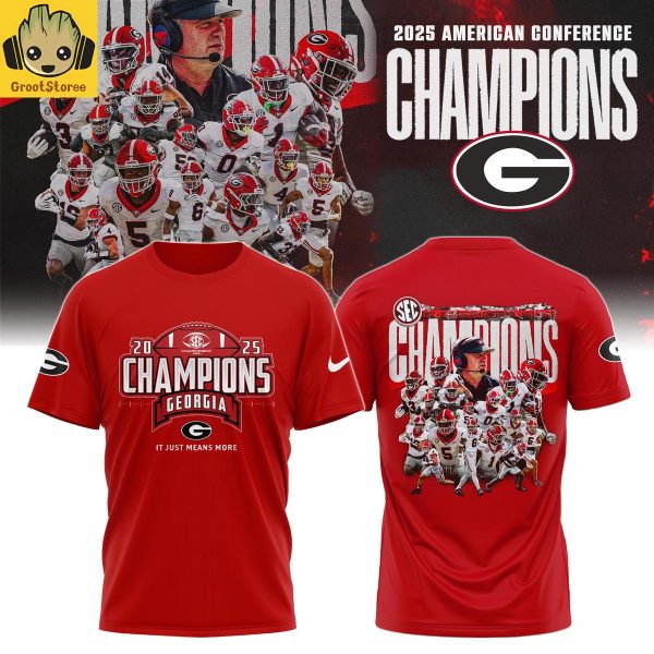 Georgia Bulldogs Champions 2025 Hoodie T shirt