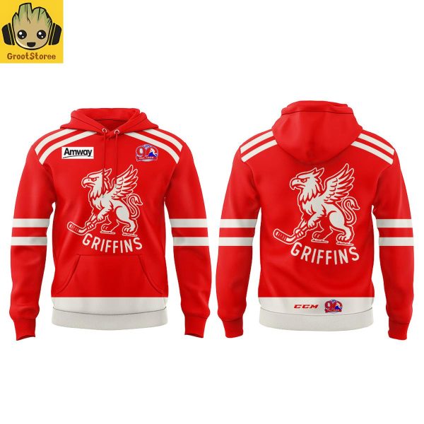 Grand Rapids Griffins AHL 90th Vintage Vibe Hoodie T Shirt