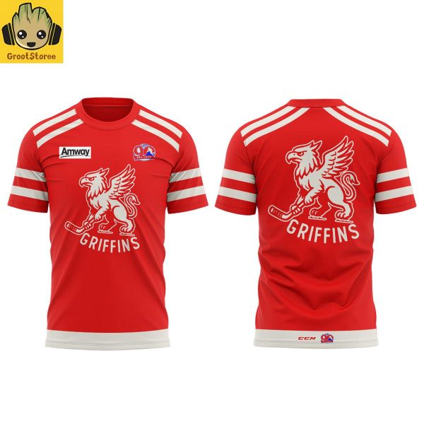 Grand Rapids Griffins AHL 90th Vintage Vibe Hoodie T Shirt