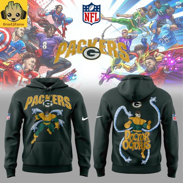 Green Bay Packers x Doctor Octopus Hoodie Shirt