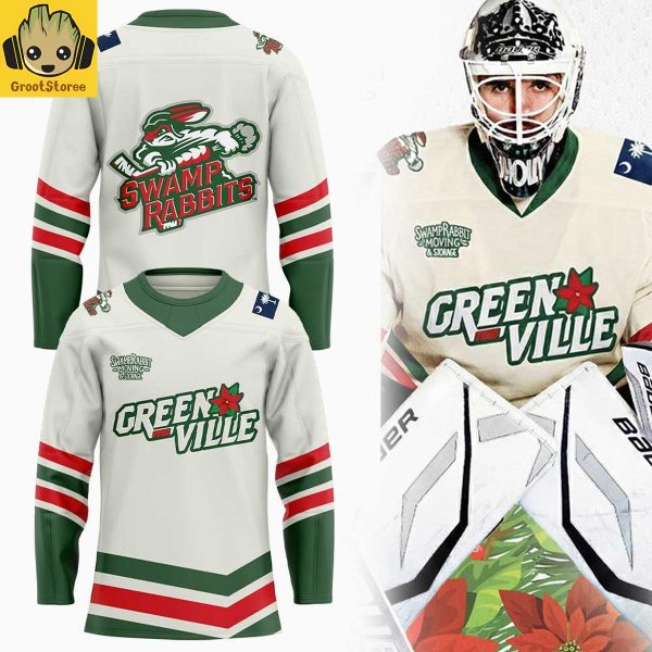 Greenville Swamp Rabbits x Teddy Bear Toss 2025 Hockey Jersey