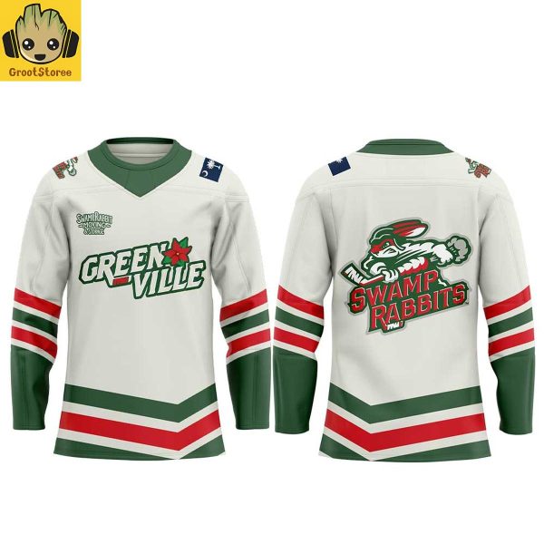 Greenville Swamp Rabbits x Teddy Bear Toss 2025 Hockey Jersey