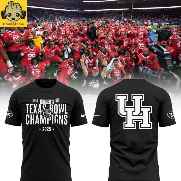 Houston Cougars Kinders Texas Bowl Champions 2025 Hoodie T Shirt