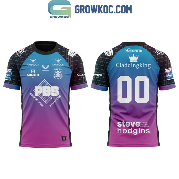 Hull FC Vibrant Start To Our 2026 Neon Alternate Jersey Custom Number T shirt