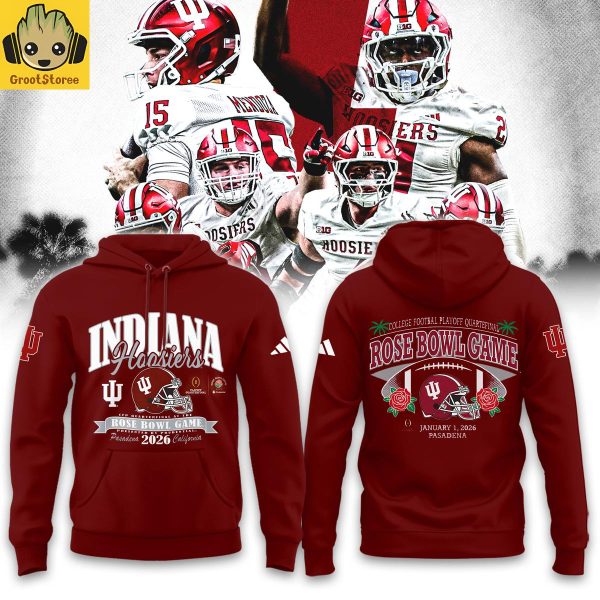 Indiana Hoosiers Rose Bowl Game 2026 Hoodie Shirt
