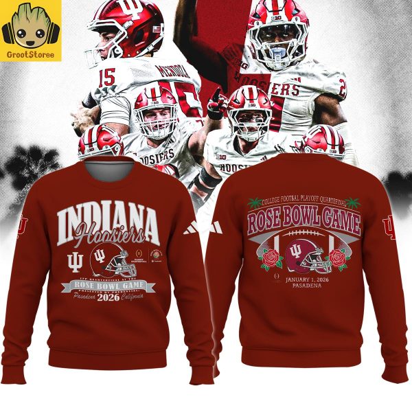 Indiana Hoosiers Rose Bowl Game 2026 Hoodie Shirt