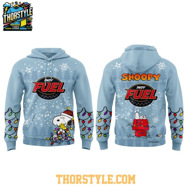 Indy Fuel Peanuts Night Christmas 2025 Hoodie