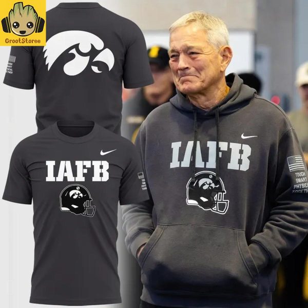 Iowa Hawkeyes Coach Kirk Ferentz 2025 Hoodie T Shirt