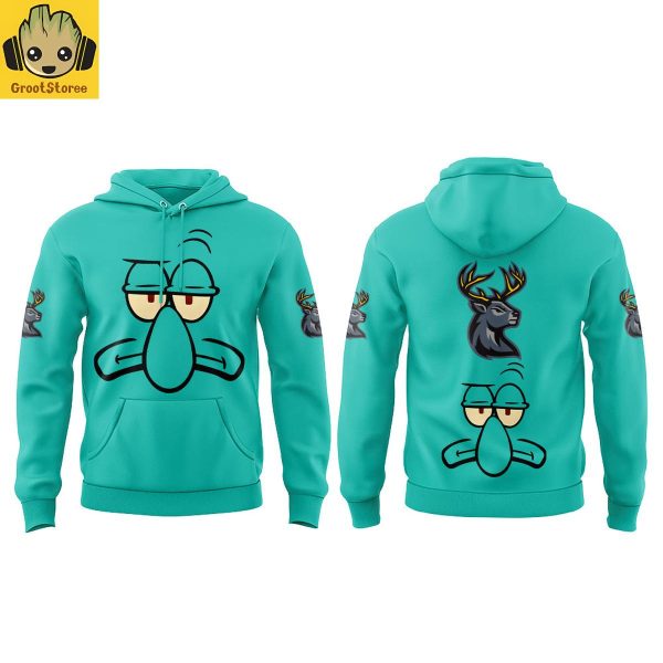 Iowa Heartlanders x SpongeBob Squilliam Fancyson 2025 Hoodie
