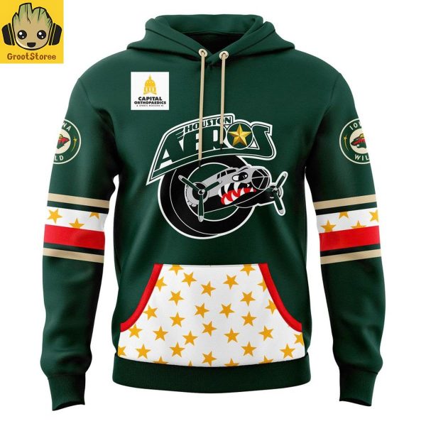 Iowa Wild x Iowa Aeros Rebrand 2025 Hooodie