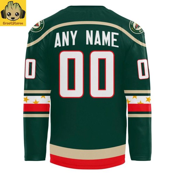 Iowa Wild x Iowa Aeros Rebrand 2025 Personalized Hockey Jersey