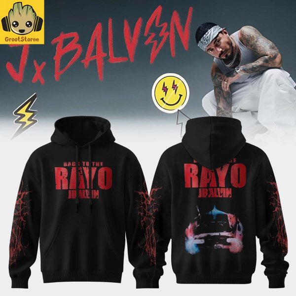 J Balvin Back To The Rayo 2025 North America Tour Hoodie