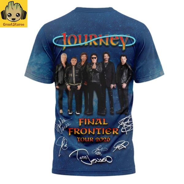 Journey Final Frontier Tour 2026 Hoodie Shirt