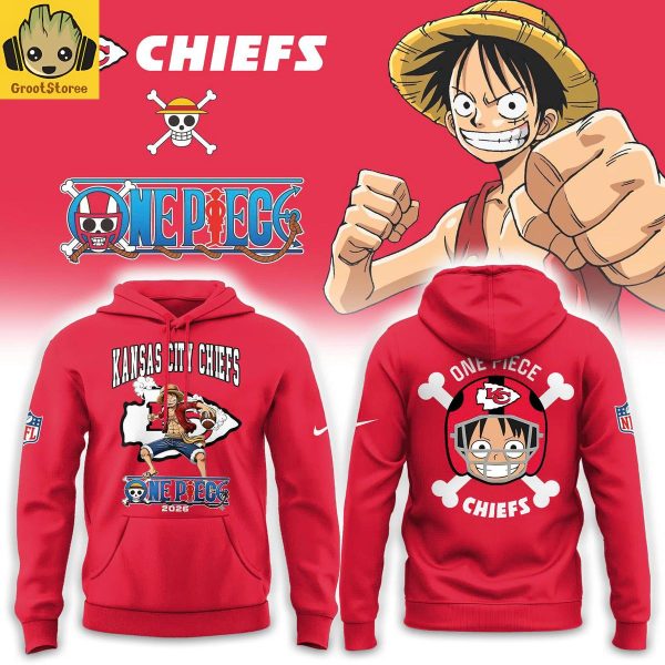 Kansas City Chiefs x One Piece 2026 Hoodie T-Shirt