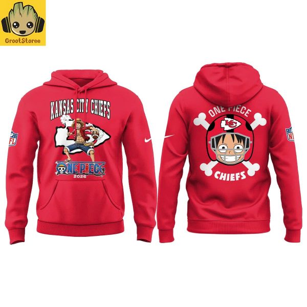 Kansas City Chiefs x One Piece 2026 Hoodie T Shirt