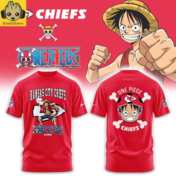 Kansas City Chiefs x One Piece 2026 Hoodie T Shirt