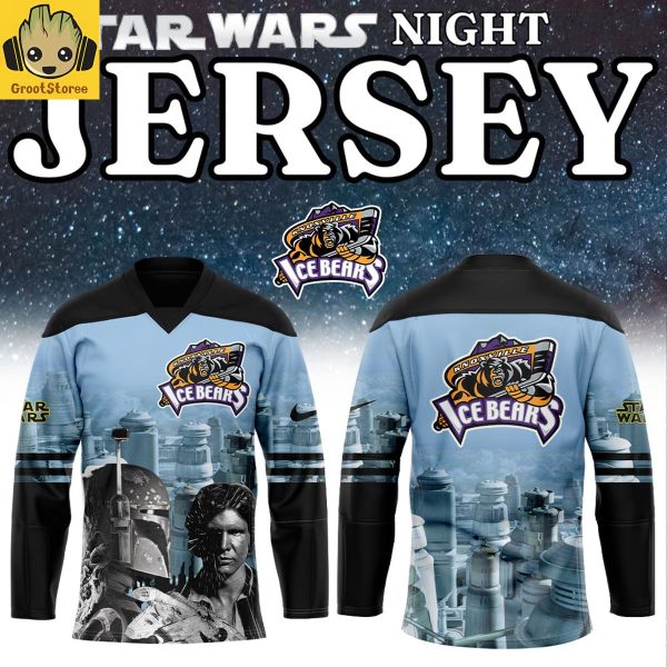 Knoxville Ice Bears x Star Wars Night 2026 Hockey Jersey